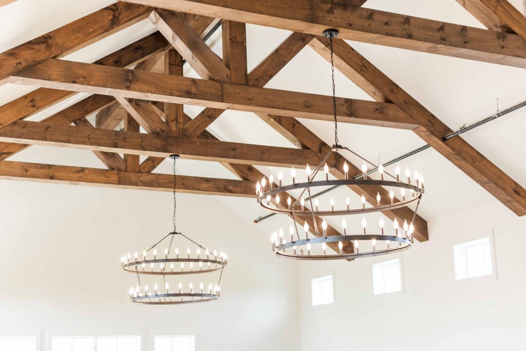 The Stunning Chandeliers at the Venue at Birchwood in Spring Hill, TN
