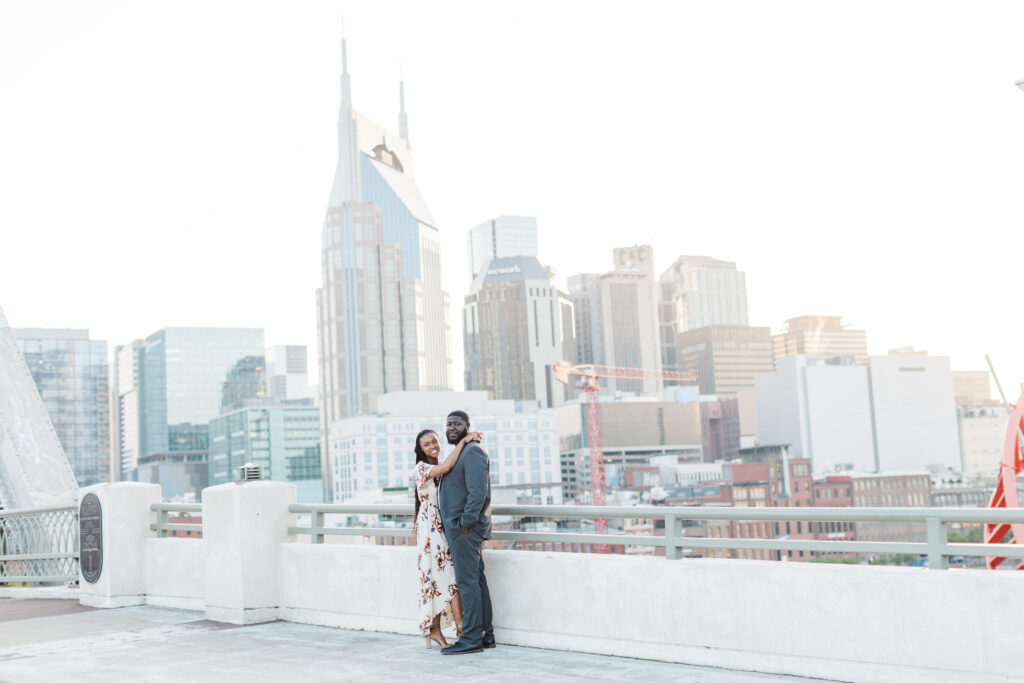 Nashville Engagement Session Spots, the Pedestrian Bridge